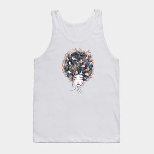 Hairstyle Tank Top